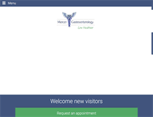 Tablet Screenshot of mercergastro.com